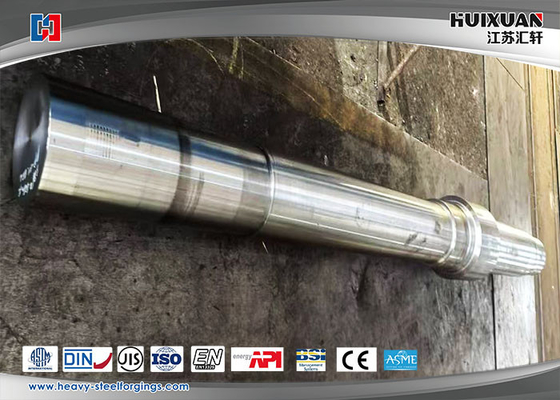 42CrMo C60E 30CrNiMo8 ডাই ফোরিং মেশিন গিয়ার ড্রাইভ শ্যাফ্ট
