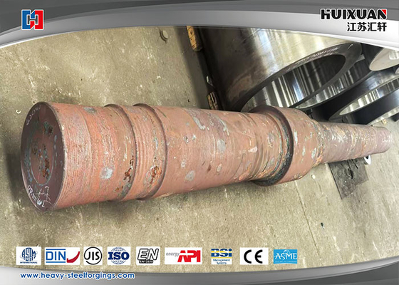 42CrMo C60E 30CrNiMo8 ডাই ফোরিং মেশিন গিয়ার ড্রাইভ শ্যাফ্ট