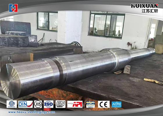 42CrMo C60E 30CrNiMo8 ডাই ফোরিং মেশিন গিয়ার ড্রাইভ শ্যাফ্ট