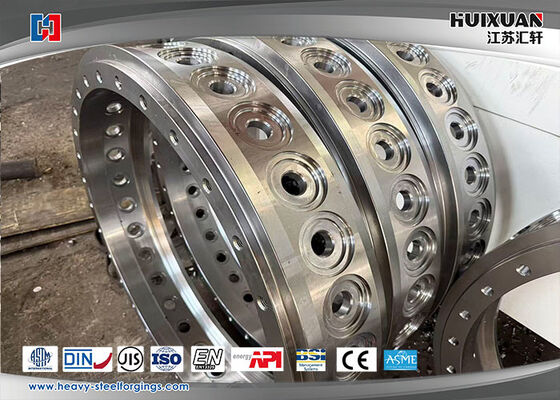 মোটর বেয়ারিং রিং ফোরজিং হিট ট্রিটমেন্ট অ্যালোয় স্টিল