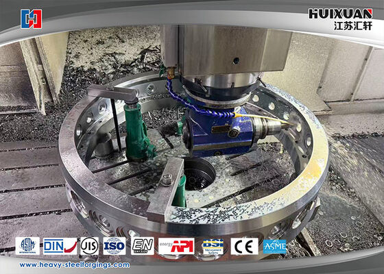 মোটর বেয়ারিং রিং ফোরজিং হিট ট্রিটমেন্ট অ্যালোয় স্টিল