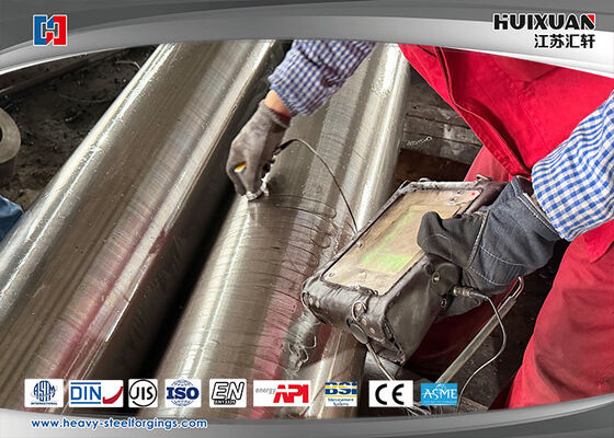 অ্যালগ স্টীল ফোর্জিং 25Cr2Ni4MoV, 34CrNiMo6 ভারী ইস্পাত শ্যাফ্ট, মোটর শ্যাফ্ট।